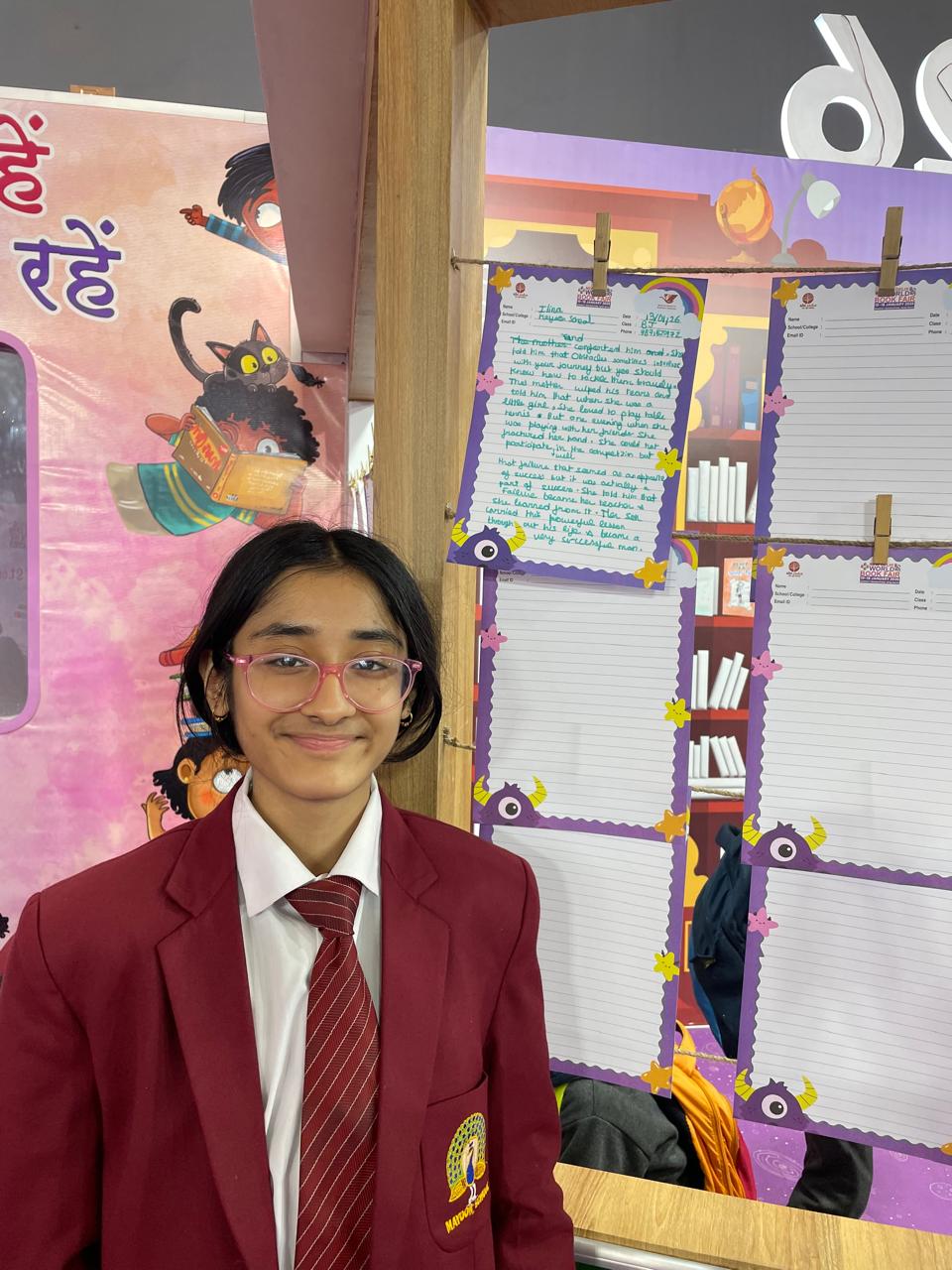 Journey Through Books: Mayoor School’s World Book Fair Visit